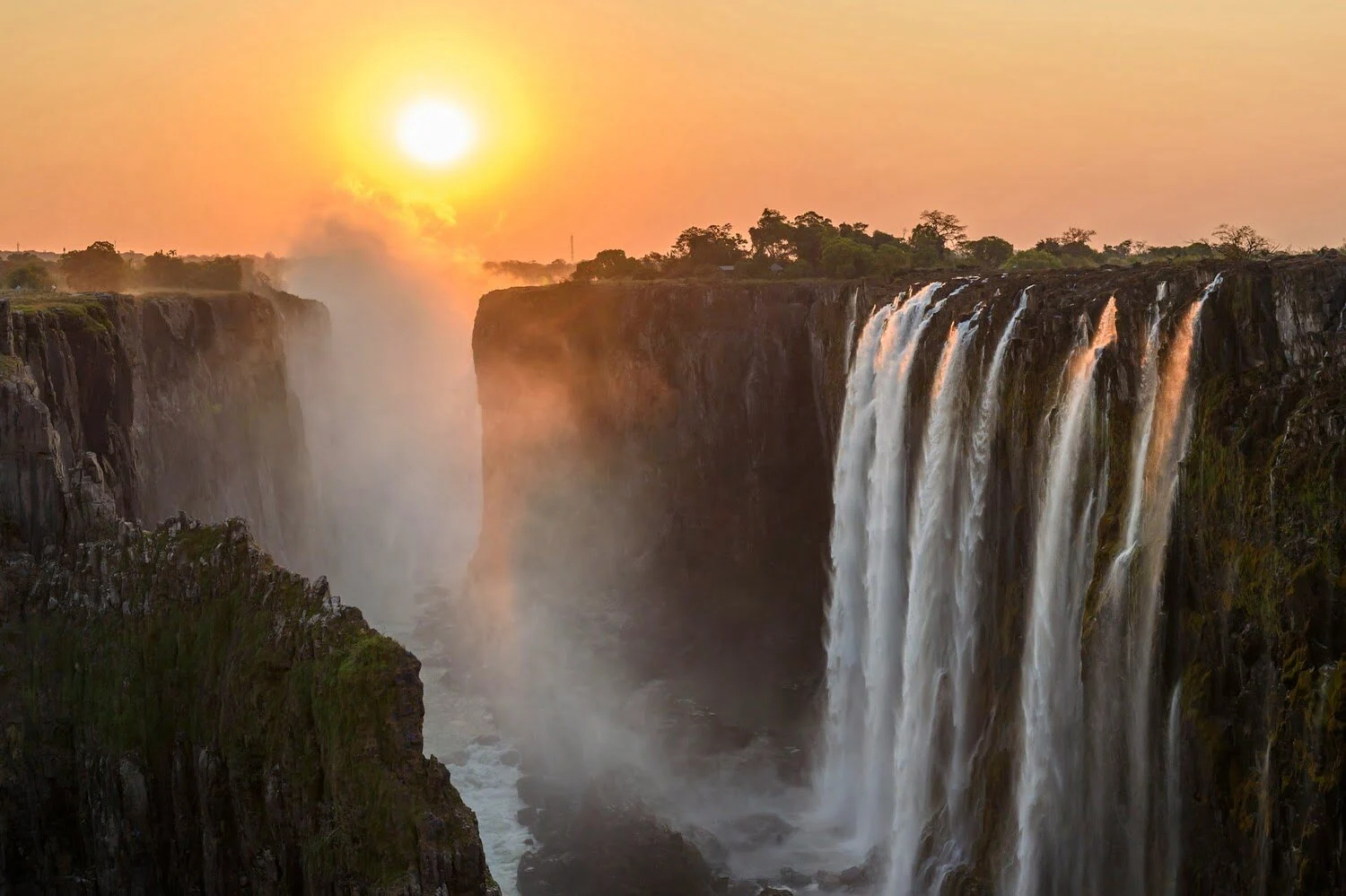 Victoria Fall in Zambia Victoria Fall in Zambia