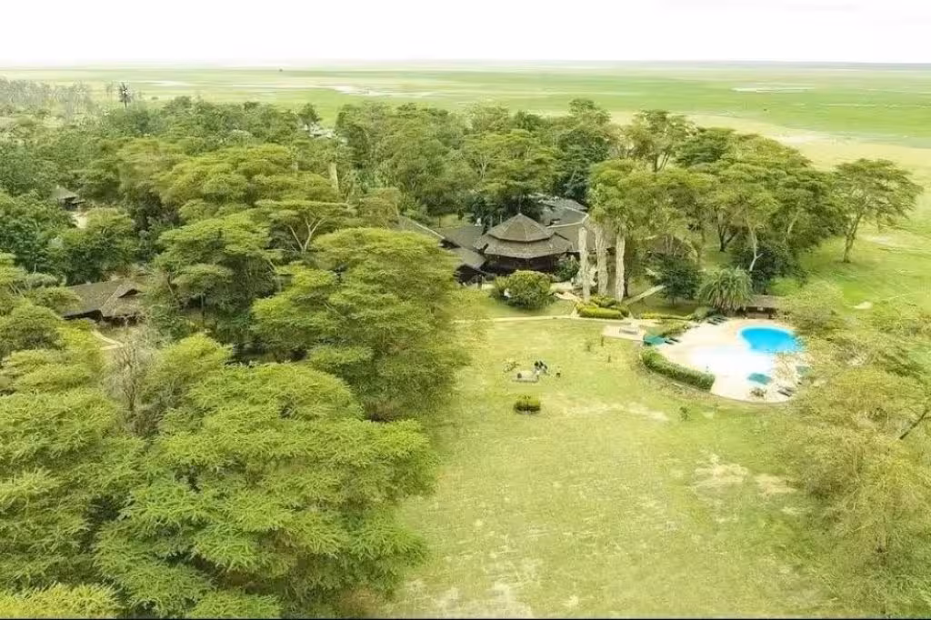 Ol Tukai Lodge Ariel View