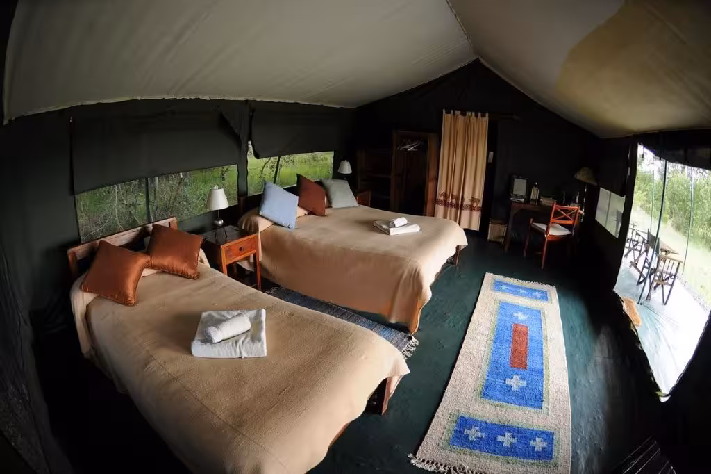 Porini Rhino Camp Tent Interior