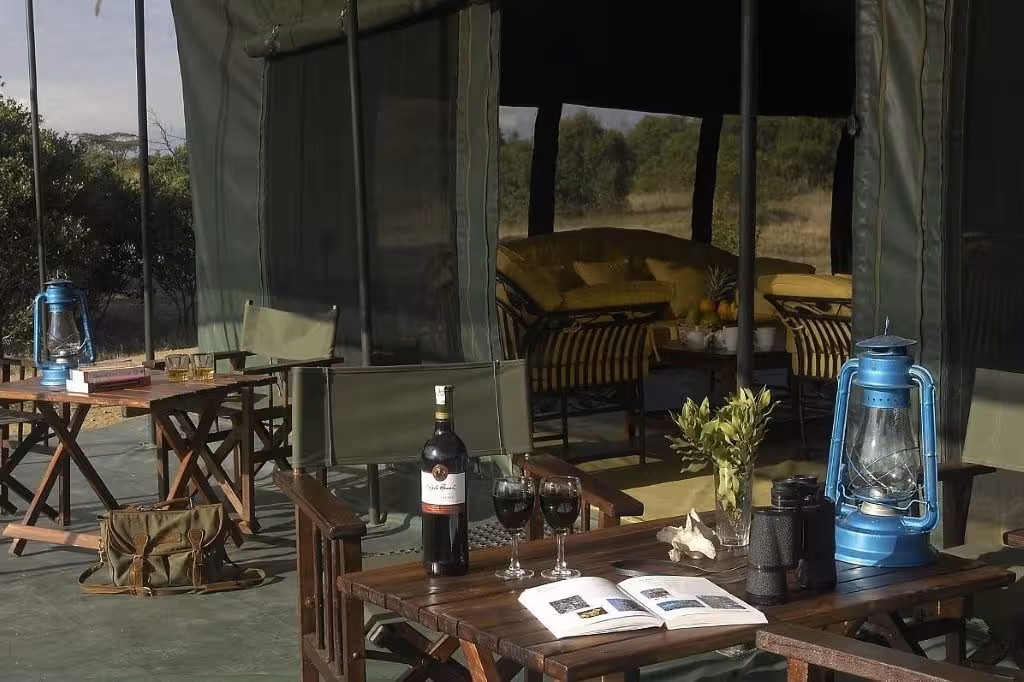 Porini Rhino Camp Dinning Tent