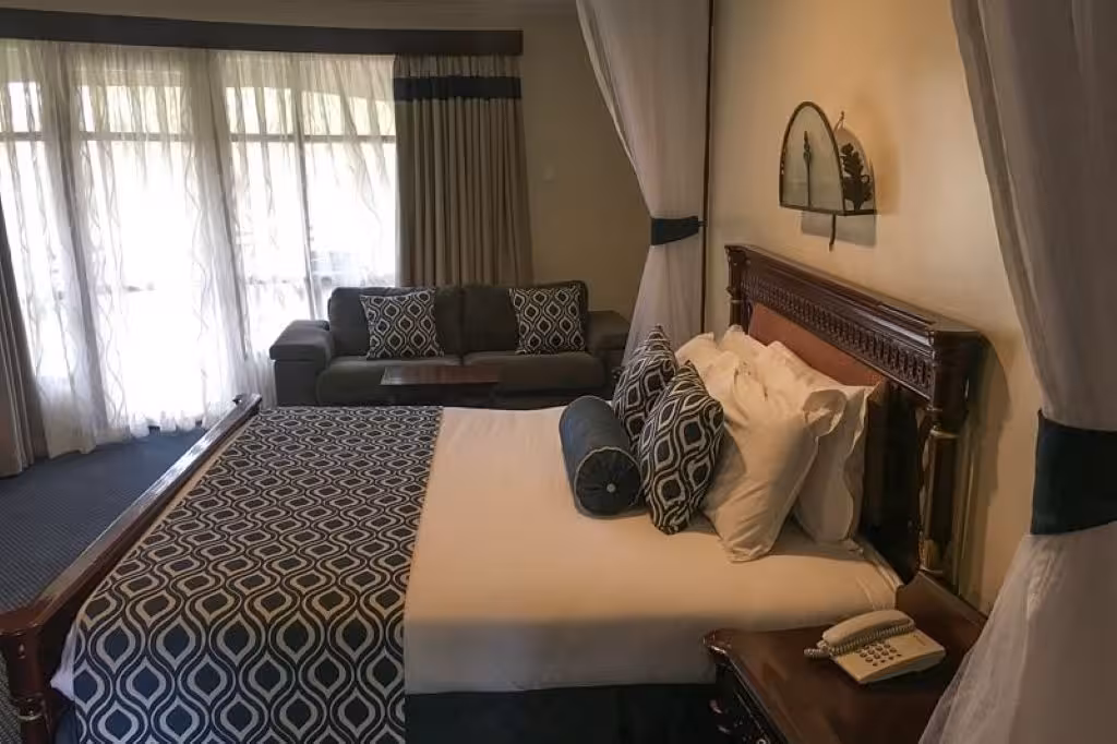 Lake Naivasha Sopa Lodge Bed Side View