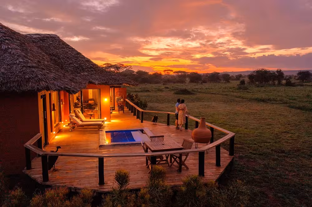 Tawi Lodge Luxury Suite Verandah