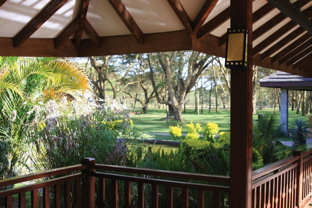 Lake Naivisha Simba Lodge Balcony View