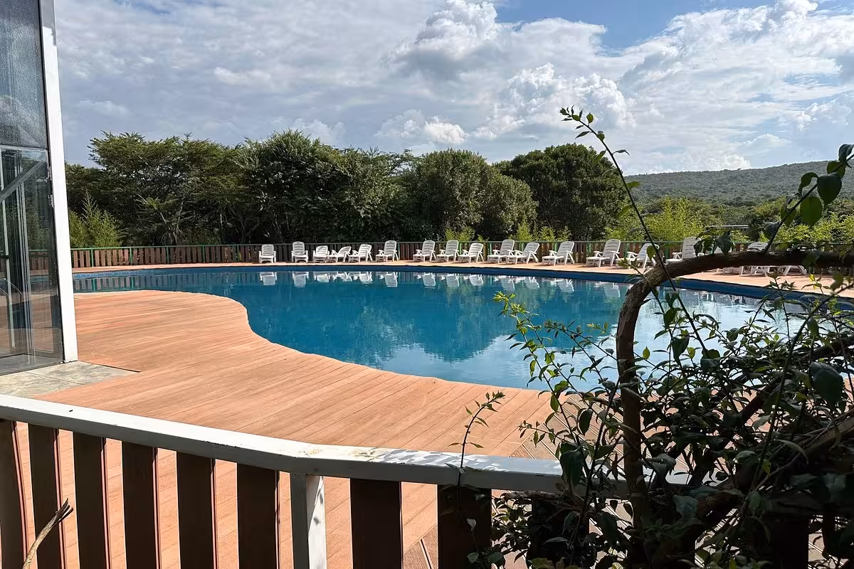 Jambo Mara Safari Pool Deck View