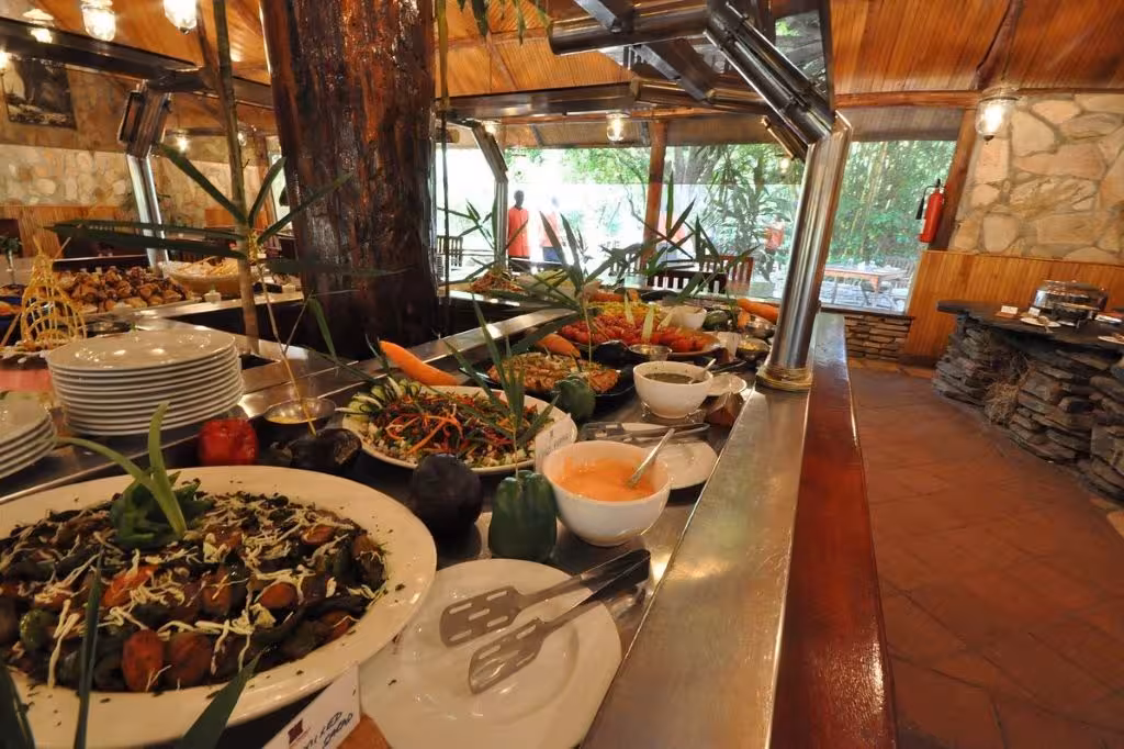 Fig Tree Camp Buffet Area