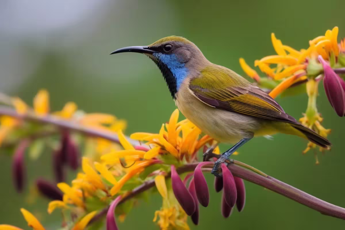 Olive Backed Sunbird Olive Backed Sunbird