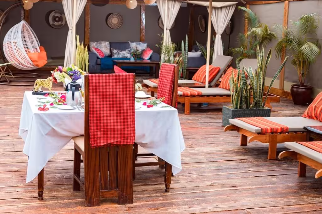 Zebra Plains Mara Camp Sunbeds Breakfast