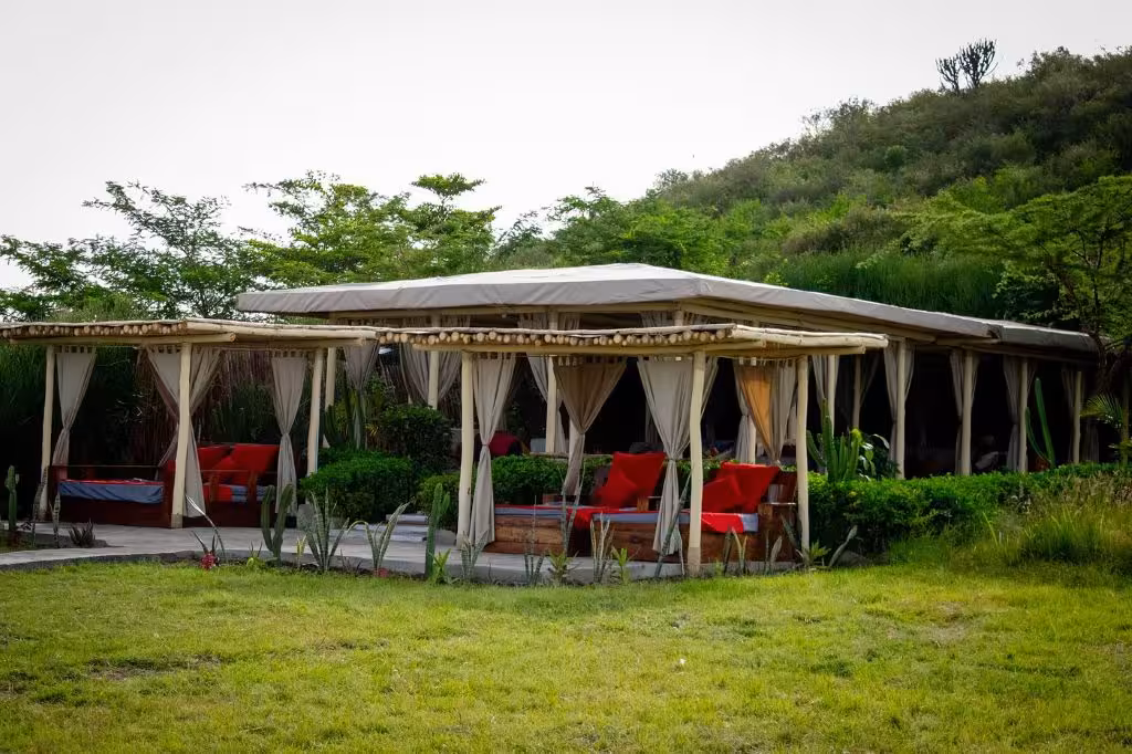 Zebra Plains Mara Camp Day Beds