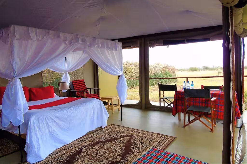 Zebra Plains Mara Camp Bedroom