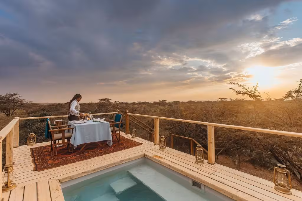 Mara Expedition Camp Terrace Dining