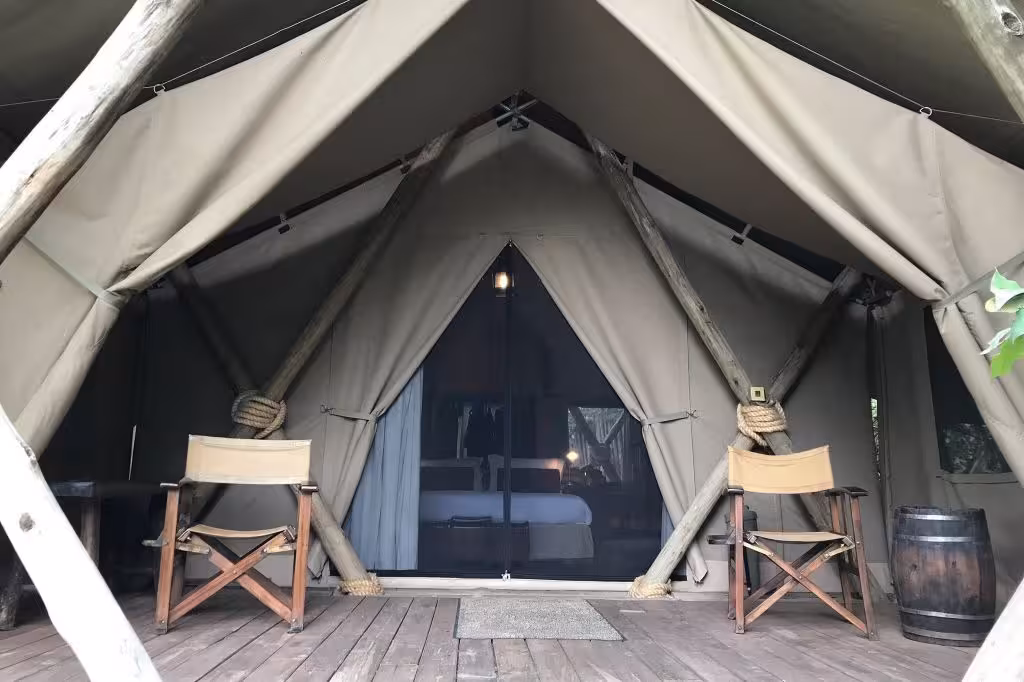 Mara Expedition Camp Tent Entrance