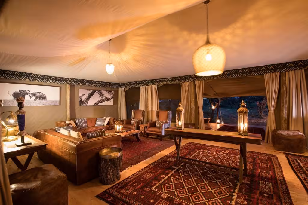 Mara Expedition Camp Lounge Area Mara Expedition Camp Lounge Area