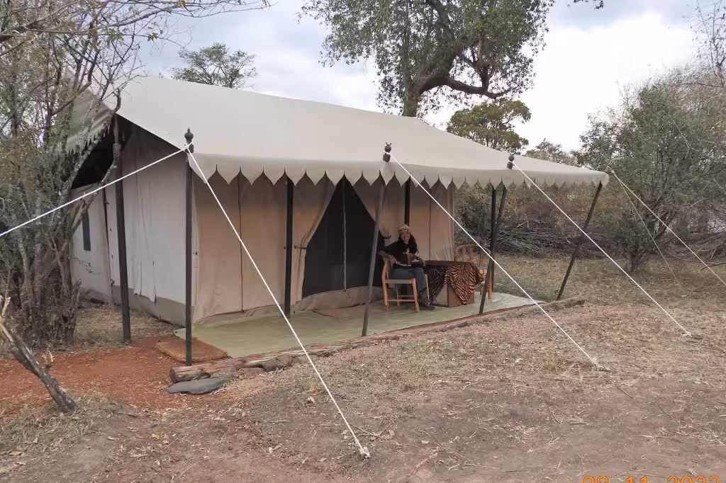 Mara Crossings Camp Entrance Canopy