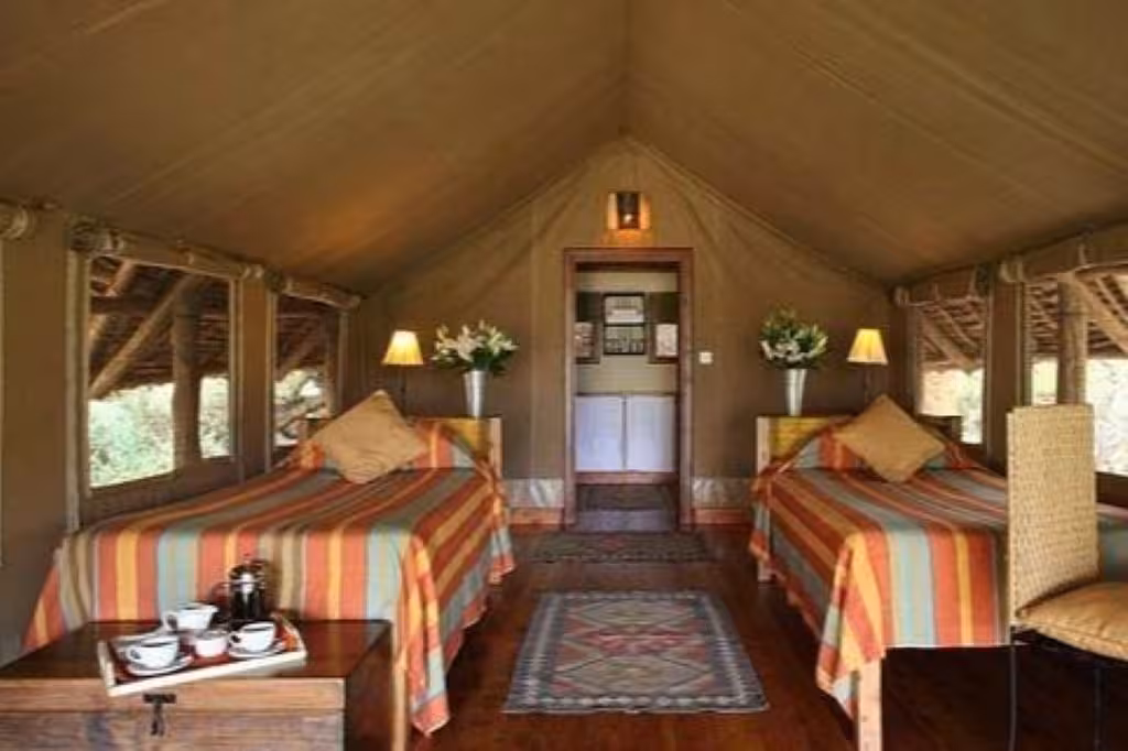 Elewana Tortilis Camp Twin Bed