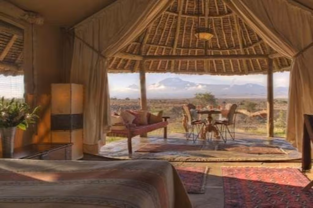 Elewana Tortilis Camp Family Tent