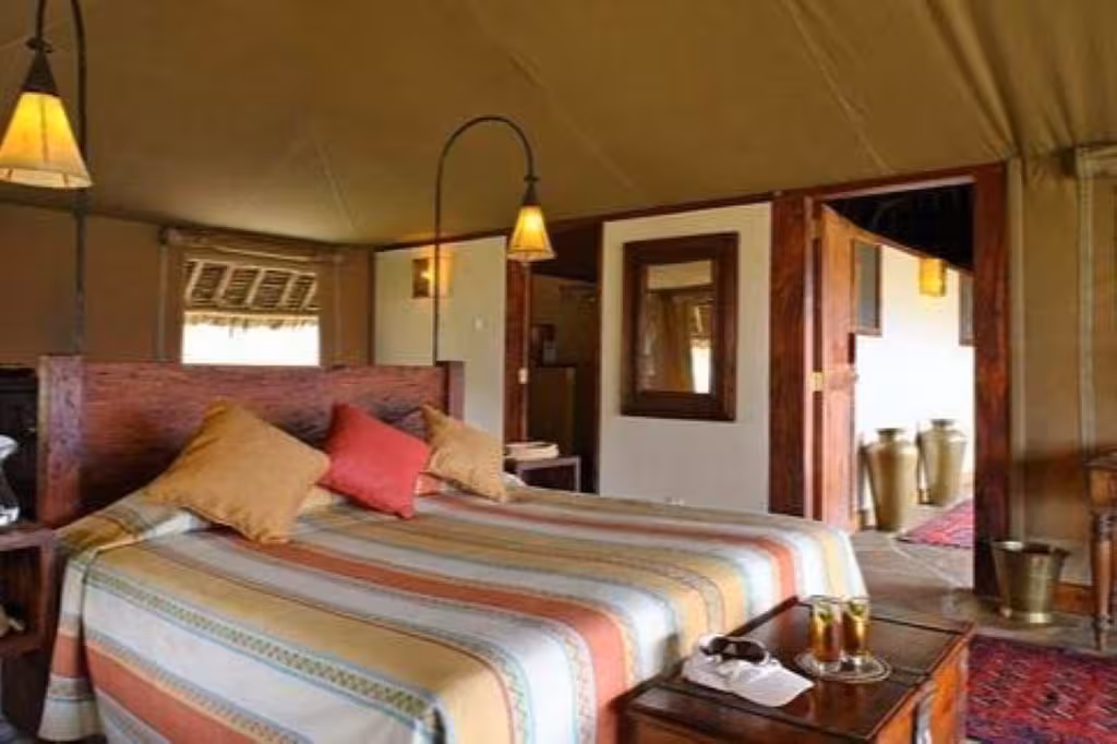 Elewana Tortilis Camp Double Bed